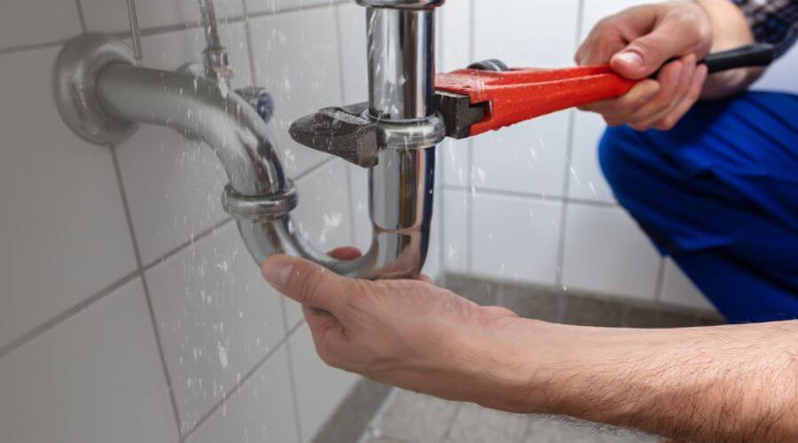 Indoor tankless water heater installation in Malta Bend, MO